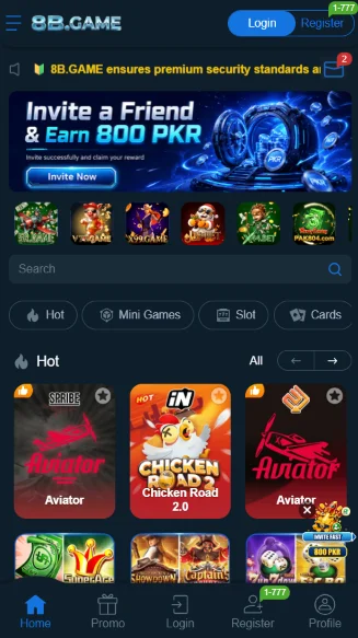 8B-Game-interface